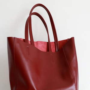 Bolsos Tote de Cuero con Asa Cómoda, Bolsos de Mano Duraderos con Diseño Personalizado para Guardar el Teléfono, Bolsos Tote de Cuero para Documentos, Oficina y Trabajo - Product Image 4