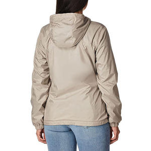 Custom Outdoor Women Long Sleeve Windbreaker Jacket Winter Streetwear Style Casual Outdoor Waterproof Nylon Windbreaker jacket - Product Image 3