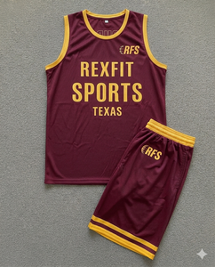 Uniformes de Baloncesto Personalizados Rexfit Sublimados, Tallas Grandes, Reversibles, para Hombre, Últimos Modelos de Conjuntos de Uniformes de Equipo de Baloncesto - Product Image 5