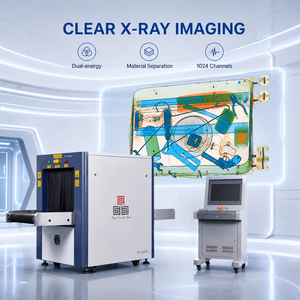 Dual Energy 6550 <strong>X</strong> Ray Luggage <strong>Scanner</strong> Baggage Inspection Machine Security Screening Equipment <strong>Scanner</strong> De Bagages a <strong>Rayons</strong> <strong>X</strong> - Product Image 2