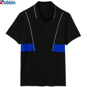 Polo personnalisé de qualité supérieure en polyester et coton, col à revers, polo de golf pour homme, imprimé par sublimation - Product Image 2