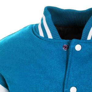 Chaqueta Varsity de Invierno de Alta Calidad, Mezcla de Lana, para Hombre y Mujer, con Cuello Alto, Tela de Lona Estampada, Logotipo Frontal Transpirable - Product Image 5