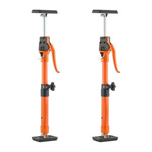 Set di 2 Aste Telescopiche in Acciaio da 15,75 e 23,6 Pollici, Sistema di Supporto Rapido Regolabile, Sollevatore per Costruzioni con Capacità di 220 Libbre - Product Image 2