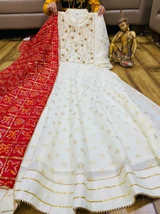 Salwar Suit Anarkali Kameez, robe indienne pakistanaise de créateur, tenue de soirée - Product Image 6