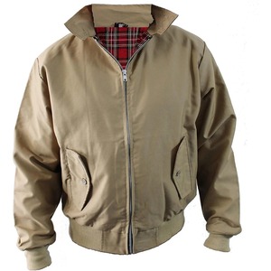 Winter Custom Men's Bomber Jacket Stand Collar Canvas Fabric Waterproof Eco-Friendly Anti-UV Breathable Front Logo Wholesale - Product Image 3
