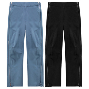Pantalones Unisex Impermeables y Transpirables con Cierre, 220g, Azul Negro, Spandex Poliéster, Ropa de Esquí para Adultos - Product Image 1