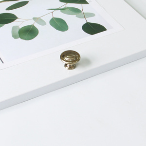 Hot Selling Nightstands Elegant Zinc Alloy Contemporary Bedroom Cabinet Knobs Drawer Pulls Wardrobe Cupboard Handles Round Shape - Product Image 4