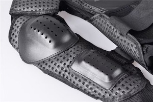 Traje de Motociclismo de Cuero Unisex de Manga Larga, Negro, Transpirable, con Paneles Reflectantes, Equipo de Protección para Todas las Estaciones - Product Image 5