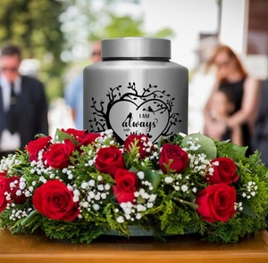 Elegante Urna Conmemorativa con Cuentas, Hecha a Mano, para Guardar Cenizas, Decoración del Hogar al Mejor Precio - Product Image 2