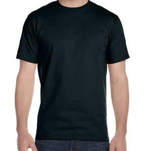 T-shirt décontracté personnalisable, couleur unie, pour homme, 100% polyester, doux et confortable, idéal pour la gym et le fitness. - Product Image 5