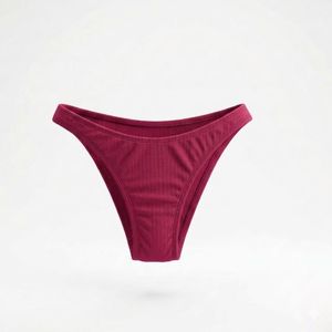 Bikini noir pour femmes avec cordon de serrage à l'avant et bretelles réglables, maillot de bain uni en spandex et polyester - Product Image 6
