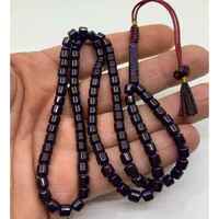 Tasbih Resin Pola Solid Berhias Manik-manik Islami Buatan India RR ENTERPRISES Hadiah Doa Rosario