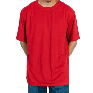 Camisetas Personalizadas para Hombre, Poliéster/Algodón, Tejido de Lana, Secado Rápido, Anti-Pilling, Corte Holgado, Cuello Redondo, Manga Corta, Servicio OEM - Product Image 3