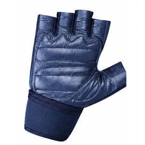 Guantes de Gimnasio de Cuero Ligeros y Transpirables de Medio Dedo para Levantamiento de Pesas para Hombre, en Oferta - Product Image 5