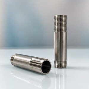 Raccord de tuyau en acier inoxydable, raccord fileté mâle-femelle, connecteur de tuyau, raccords de tuyauterie pour usage industriel et plomberie - Product Image 1