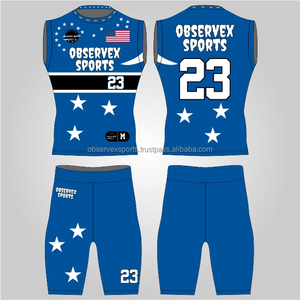 Uniformes de football américain 7v7 personnalisés, uniformes de compression pour jeunes, uniformes sans manches 7V7, uniformes 7ON7 - Product Image 1