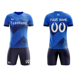Ensemble Maillot et Short de Football Personnalisé Grande Taille pour Club – Tenue de Sport Respirante et Séchage Rapide – Vente en Gros - Product Image 4