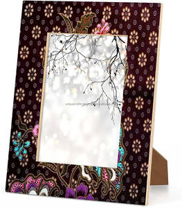 Cadre photo en bois artisanal de luxe avec impression UV, tailles personnalisées, écologique, durable, décoration pour la maison et le bureau - Prix raisonnable - Product Image 4