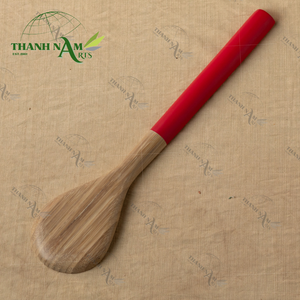 Cucharas de bambú hechas a mano estilo de diseño clásico artesanal vietnamita para obsequios - Product Image 6