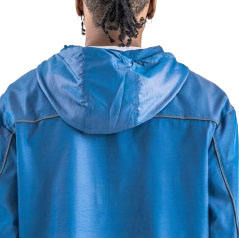 Ensembles de survêtements de sport personnalisés pour hommes en nylon respirant, comprenant vestes et pantalons, coupe-vent vierges pour le jogging - Product Image 3