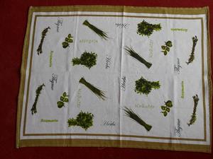 Vente directe d'usine, serviette de cuisine personnalisée 100% coton, enduite de LDPE, respirante, hautement absorbante, séchage rapide, avec logo personnalisé - Product Image 2