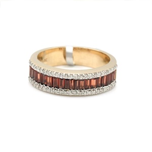 Handmade Natural Garnet <b>Ring</b> <b>925</b> Sterling <b>Silver</b> <b>Silver</b> Plated IGI Certified January Birthstone Red Gemstone Wedding Party - Product Image 1