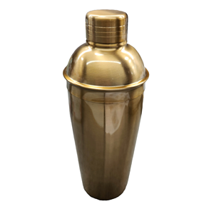 Shaker à cocktails durable en acier inoxydable, outils de barman avec mélangeur de boissons anti-fuite, accessoires métalliques de haute qualité - Product Image 1