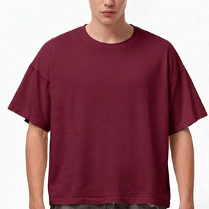 T-shirts de sport pour hommes personnalisés avec logo sur mesure en gros, 100% coton, séchage rapide et respirant, coupe classique, meilleur prix - Product Image 3