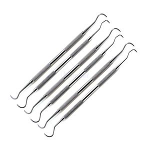 Curettes chirurgicales dentaires en acier inoxydable, outils professionnels de soins bucco-dentaires, kit d'instruments parodontaux, curettes chirurgicales dentaires professionnelles - Product Image 4
