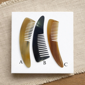 Nouvelle Brosse à Cheveux Artisanale Élégante en Corne Naturelle pour Coiffer les Cheveux, Fabriquée en Véritable Corne de Buffle/Bœuf, Haute Qualité - Product Image 6