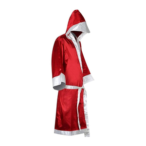 Nouvelle Collection – Robe de Boxe Professionnelle Personnalisable en Satin de Polyester Couleur Unie – Vente Chaude – Vêtements d'Arts Martiaux en Gros - Product Image 2