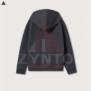 Sudaderas con Capucha Personalizadas con Estampado en Relieve para Hombre, Ropa Urbana Informal, Ajustables, Básicas, de Mezcla de Algodón, Diseño Personalizado - Product Image 2