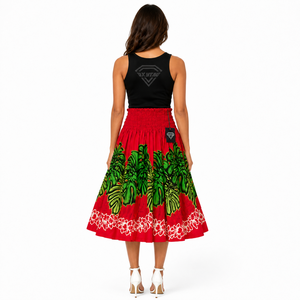 Robe longue florale personnalisée pour femme, style hawaïen, automne, décontractée, légère, 100 % coton, pour vacances tropicales à la plage ou sur l'île, prix de gros - Product Image 3