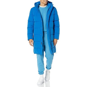 Chaqueta Larga Acolchada con Capucha, Reversible, con Cierre, Talla Grande, Aislante, Resistente a la Intemperie, Estilo Urbano, para Viajes Diarios, de Calidad Superior - Product Image 2