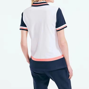 เสื้อผู้หญิงราคาถูก ผ้าฝ้าย 100% เป็นมิตรกับสิ่งแวดล้อม สวมใส่สบาย บริการ OEM จำนวนมาก - Product Image 3