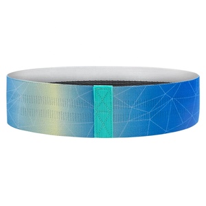 Custom Print Pro Hip Circle Resistant Band for Butt Shaping <b>Exercise</b> Women Nude Hip Fabric Resistance Bands Stretch Hip Bands - Product Image 2
