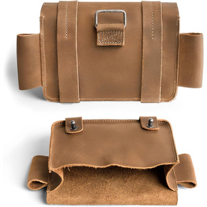 Wholesale waterproof leather medical pouch for emergency medicine storage <b>camping</b> travel hiking and outdoor first aid for sale - Product Image 4
