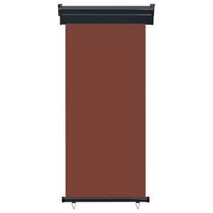 Auvent latéral de balcon brun 33,5''x98,4'' - Product Image 2