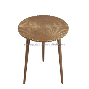 Nueva llegada hecha a mano moderna de lujo de Metal muebles de dormitorio mesa auxiliar creativa superventas mesas de centro para Hotel uso doméstico - Product Image 1