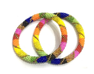New Arrival Best Collection Daily Casual Wear Eye Catching Design Trendy Multi Colors Handmade Women's Glass <b>Beads</b> <b>Bracelets</b> - Product Image 1
