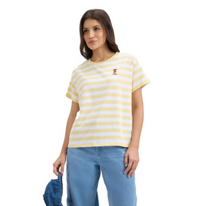 Solid Trader Premium Comfort Breathable Lightweight Elasticity Short Sleeve Plain <b>Top</b> Casual Streetwear Women Tee Shirt - Product Image 1