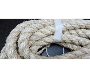 Corde en sisal à fibres naturelles, durable, douce, écologique, biodégradable, pour jardinage, bricolage, artisanat, support de plantes, activités nautiques - Product Image 3