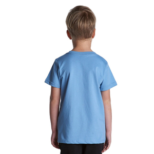 Camiseta Extra Grande para Niños Pequeños con Logotipo Personalizado, Clásica, de Algodón 100% Pesado, Manga Corta, Hombros Caídos - Product Image 5