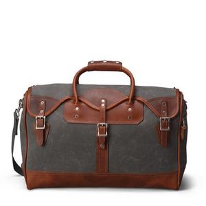 New Arrival Luxury leather Duffle Bag Adjustable <b>Strap</b> Zipper Closure Large Capacity Multi-Function for Travel Daily - Product Image 1