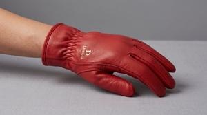 Gants de sécurité en cuir Dumela, longueur poignet, rayés, respirants, doublés de coton, thermiques, pour l'hiver, usage quotidien en extérieur - Product Image 5