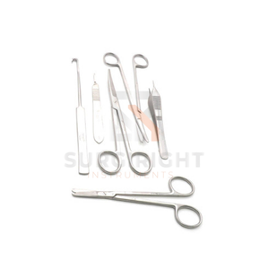 Kit d'instruments vétérinaires réutilisables personnalisables pour la stérilisation des animaux, ensemble chirurgical pour procédures félines et canines, Blush Surgical CE - Product Image 4