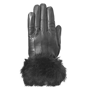 Gants en cuir d'hiver personnalisés avec logo, thermiques, non doublés, longueur poignet, style uni, pour usage quotidien, gants en cuir tendance - Product Image 2