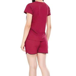 Summer Casual Women's T-Shirt & Short <b>Set</b> High Quality 100% Cotton Breathable Quick Dry <b>Twin</b> <b>Set</b> Price - Product Image 2