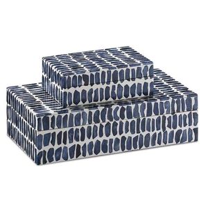 Boîte à bijoux artisanale traditionnelle en os incrusté, avec un design complexe fait main, élégant organisateur de rangement pour accessoires féminins. - Product Image 3