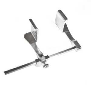 เครื่องมือผ่าตัดแบบดึงกล้ามเนื้อหน้าอก Tuffier Thoracic Retractor ได้รับการรับรองมาตรฐาน CE ระดับ Class I ผลิตจากสแตนเลสสตีล ขนาดสั่งทำพิเศษสำหรับการผ่าตัด - Product Image 1